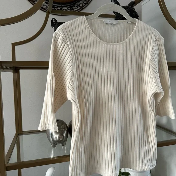 Vince cream sweater top - Picture 4 of 5